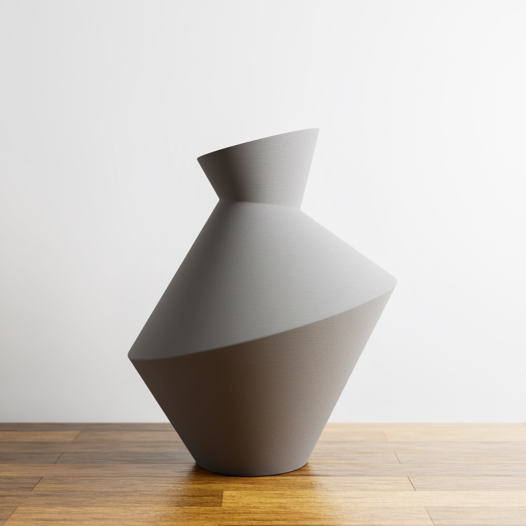 ECLIPSE Vase: Biodegradable Celestial Home Decor